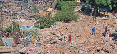 Zerstörung des "Handwerker Slum" in Anand 14.12.2024
