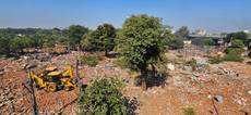 Zerstörung des "Handwerker Slum" in Anand 14.12.2024